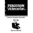 FERGUSON 16A3 Manual de Servicio